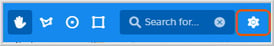 Map Anything gear icon